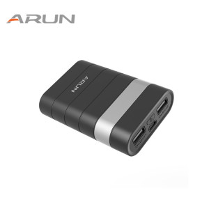 ARUN 7500mah Mobile Portable Charger Comfortable Soft-touch Design Power Bank For IPhone 7 6S Samsung Xiaomi GPS & More