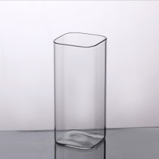 Single Wall Drinking Clear Shape Glass Tea cups