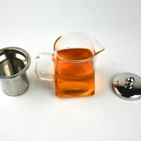 Heat Resistant Glass Tea Coffee Cup With Handle
