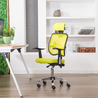 Mesh Office Chair High Back Fabric Computer Desk Swivel Stool Gas Lift Armrest L01701800900