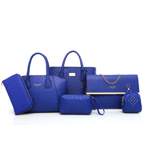 ZHENSHANG 6 Piece Set Bag Handbags For Women Bags,Lady Handbag Sets And Purse Shoulder Tote Bags