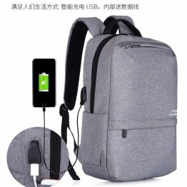 2019 New Laptop Backpack Anti-theft Water Resistant , Travel Backpack with Usb