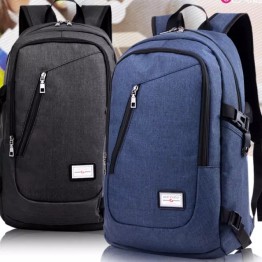 30 - 40L Capacity and 600D Material Laptop Backpack with USB Charging