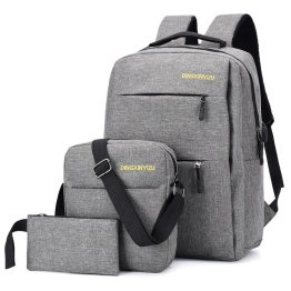 Wholesale Fashion Trendy Lightweight Canvas Laptop Bags School Anti-theft Backpack