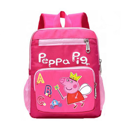 2019 New Smart Kids Schoolbags Pink Pigs Cartoon Kindergarten Bags Fashionable School Backpack Bag